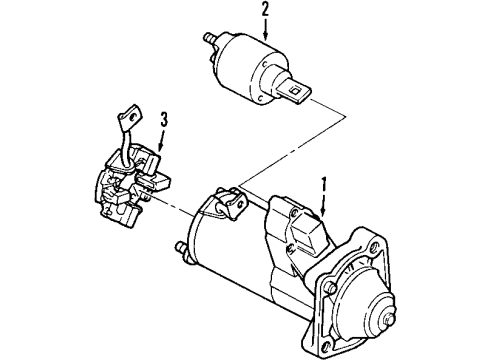 2006 Volvo XC90 Starter Diagram 3