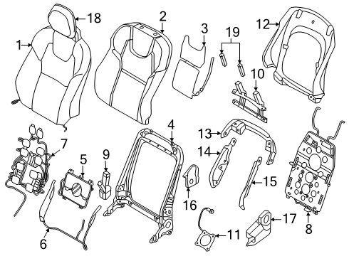 2022 Volvo V60 Heated Seats Diagram