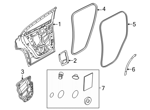 2025 Volvo EX30 Door & Components