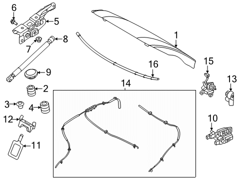 2025 Volvo EX30 Hood & Components