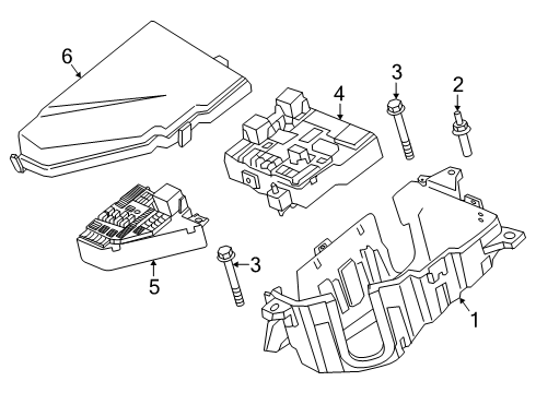 2025 Volvo V60 Cross Country Fuse Box Diagram 3