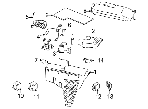 2006 Volvo S80 Electrical Components Diagram