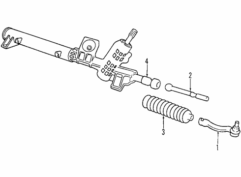 2000 Volvo C70 P/S Pump & Hoses Diagram