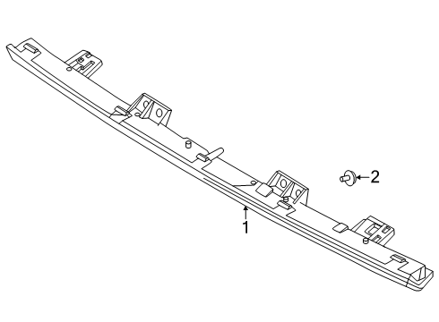 2025 Volvo EX30 High Mount Lamps