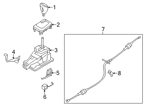 2014 Volvo XC70 Center Console