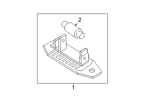 2015 Volvo V60 Bulbs Diagram