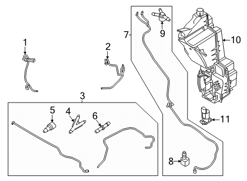 2025 Volvo S60 Wiper & Washer Components