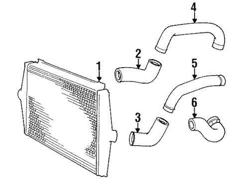 1995 Volvo 960 Intercooler Diagram