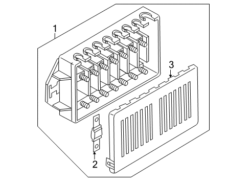 2007 Volvo S60 Fuse Box Diagram for 9162321
