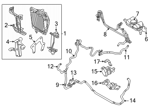 2024 Volvo V60 Intercooler Diagram