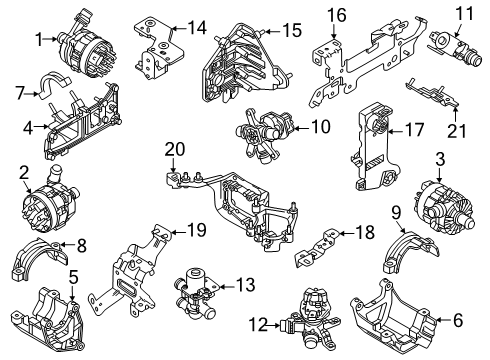 2025 Volvo EX90 Coolant Lines