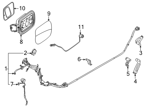 2025 Volvo EX30 Quarter Panel & Components