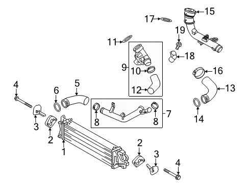 2024 Volvo S90 Intercooler Diagram