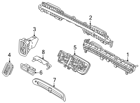 2025 Volvo EX90 Ducts