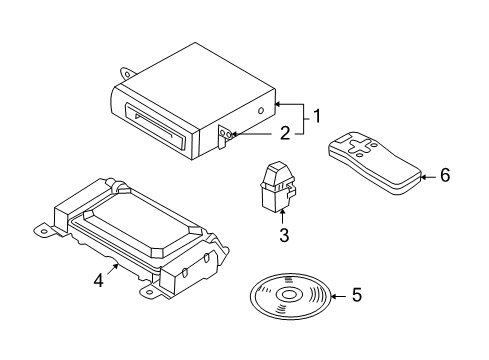 2012 Volvo C30 Navigation System Diagram