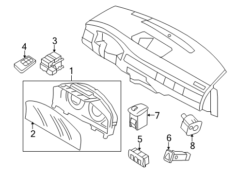 2008 Volvo V70 Automatic Temperature Controls Diagram