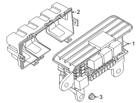 2025 Volvo EX30 Fuse & Relay