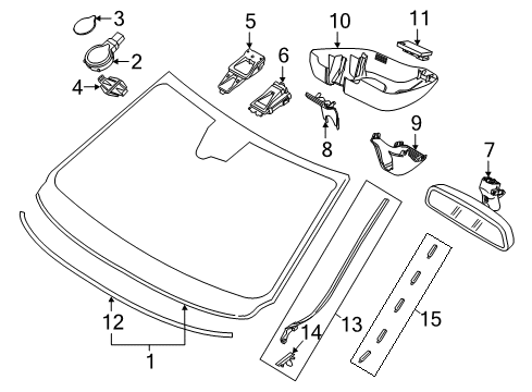 2018 Volvo V60 Wipers Diagram 2