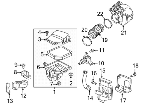 2023 Volvo V90 Cross Country Filters Diagram