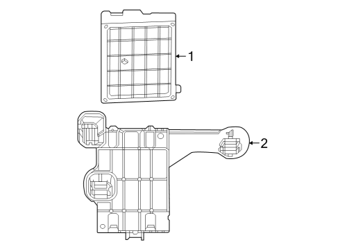 2024 Volvo XC40 Recharge Electrical Components Diagram 12
