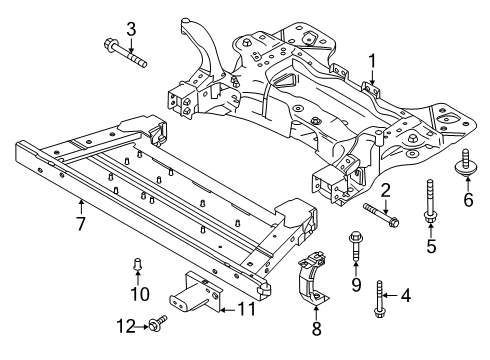2026 Volvo EC40 Suspension Mounting - Front