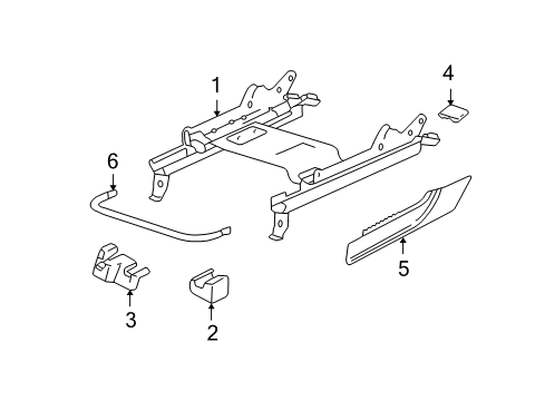 2003 Volvo XC90 Tracks & Components