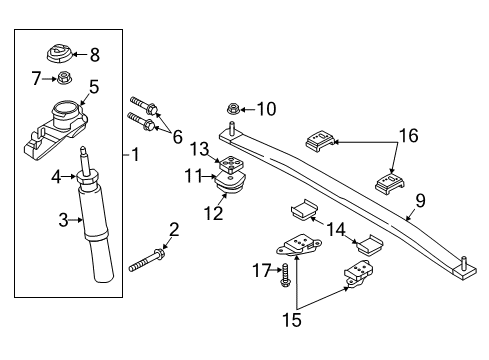 2023 Volvo XC90 Shocks & Components Diagram