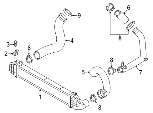 2013 Volvo S60 Intercooler Diagram