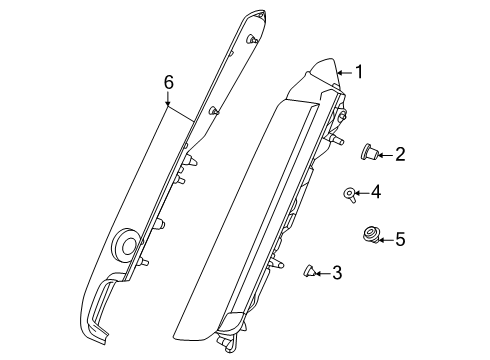 2025 Volvo EX90 Tail Lamps
