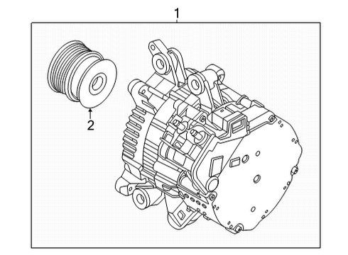 2025 Volvo XC60 Alternator