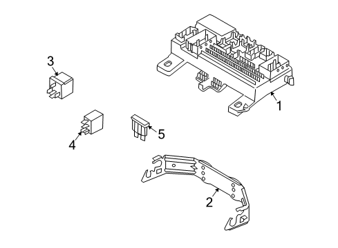 2004 Volvo S40 Electrical Components Diagram