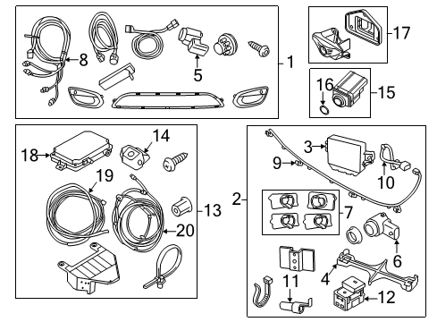 2012 Volvo S60 Electrical Components Diagram