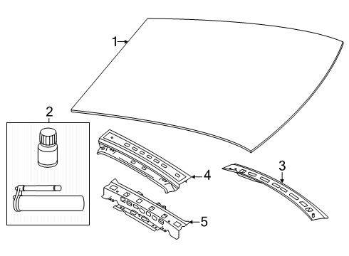 2025 Volvo EX30 Roof & Components
