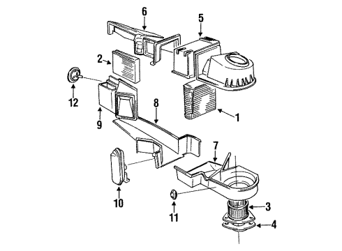 1991 Volvo 940 Air Conditioner Diagram