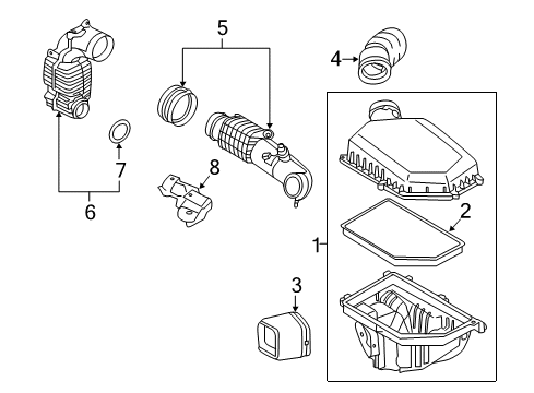 2016 Volvo S80 Air Intake Diagram