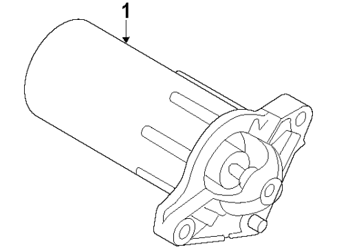 2012 Volvo XC70 Starter