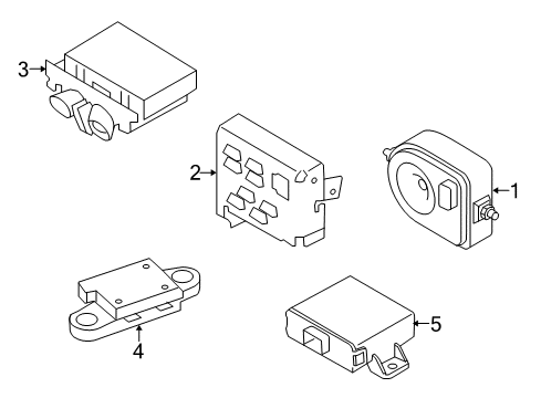 2012 Volvo XC60 Alarm System