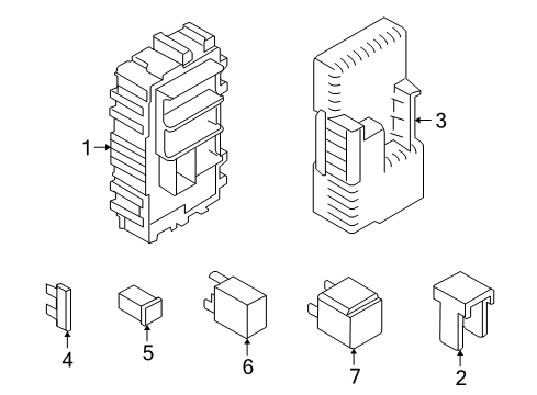 2008 Volvo V70 Fuse & Relay Diagram