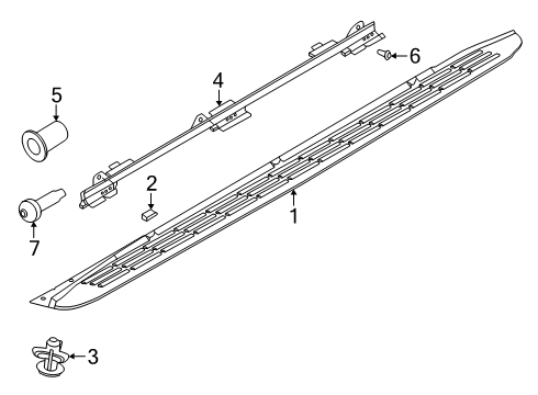 2025 Volvo EX90 Running Board