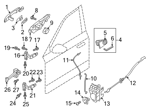 2025 Volvo S60 Front Door - Lock & Hardware