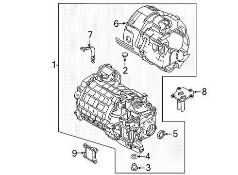 2024 Volvo C40 Recharge Automatic Transmission Diagram 3