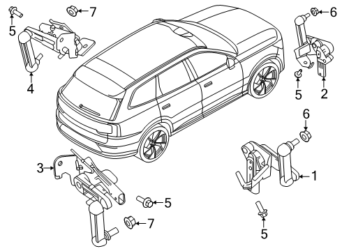 2025 Volvo EX90 Electrical Components Diagram 6