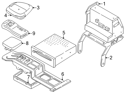 2000 Volvo C70 Electrical Components Diagram 4