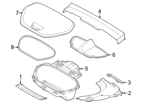 2024 Volvo XC40 Recharge Cargo Area