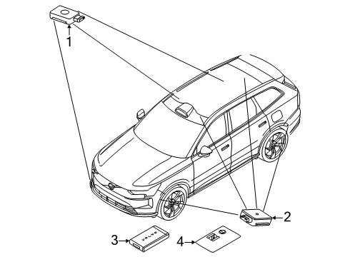 2025 Volvo EX90 Electrical Components Diagram 8