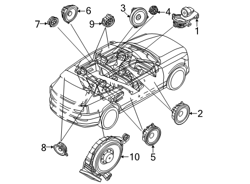 2025 Volvo EX90 Sound System