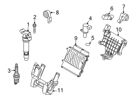 2009 Volvo V70 Powertrain Control Diagram