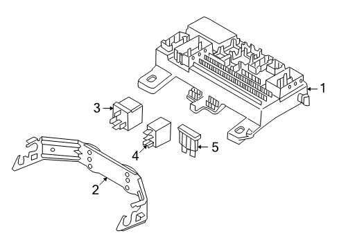 2012 Volvo C30 Electrical Components Diagram 2