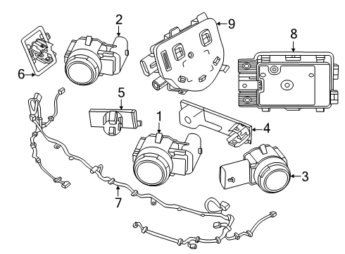 2025 Volvo EX90 Bumper & Components - Rear