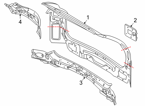 2012 Volvo XC60 Rear Body